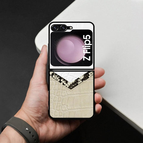 Samsung Galaxy Z Flip 6 Cover - Printed Skins Series - HQ Premium Shine Durable Shatterproof Case