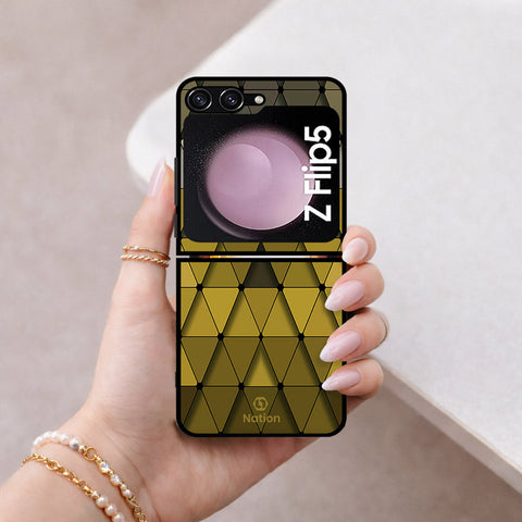 Samsung Galaxy Z Flip 6 Cover - Onation Pyramid Series - HQ Premium Shine Durable Shatterproof Case