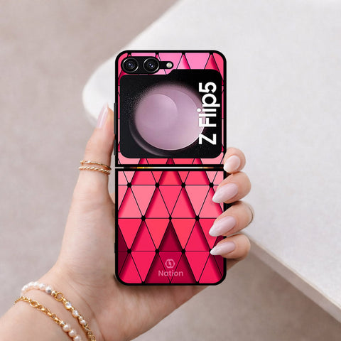 Samsung Galaxy Z Flip 6 Cover - Onation Pyramid Series - HQ Premium Shine Durable Shatterproof Case