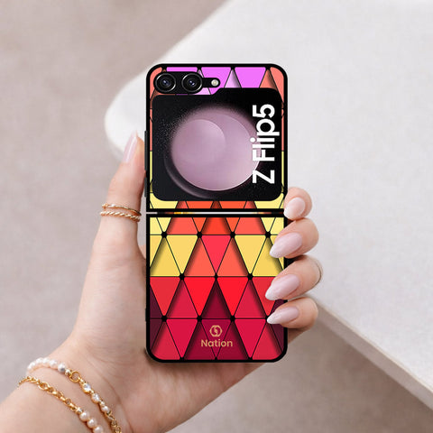 Samsung Galaxy Z Flip 6 Cover - Onation Pyramid Series - HQ Premium Shine Durable Shatterproof Case