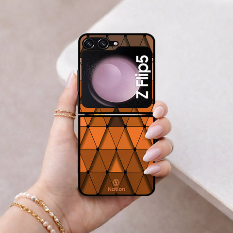 Samsung Galaxy Z Flip 6 Cover - Onation Pyramid Series - HQ Premium Shine Durable Shatterproof Case