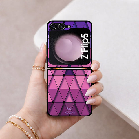 Samsung Galaxy Z Flip 6 Cover - Onation Pyramid Series - HQ Premium Shine Durable Shatterproof Case