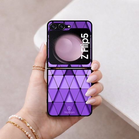 Samsung Galaxy Z Flip 6 Cover - Onation Pyramid Series - HQ Premium Shine Durable Shatterproof Case