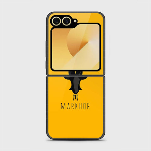 Samsung Galaxy Z Flip 6 Cover - Markhor Series - HQ Premium Shine Durable Shatterproof Case