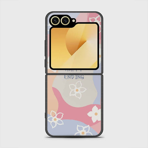 Samsung Galaxy Z Flip 6 Cover - Happy Series - HQ Premium Shine Durable Shatterproof Case