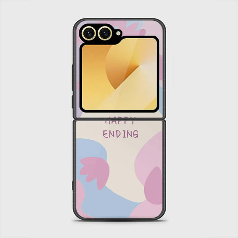 Samsung Galaxy Z Flip 6 Cover - Happy Series - HQ Premium Shine Durable Shatterproof Case