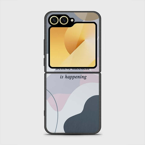 Samsung Galaxy Z Flip 6 Cover - Happy Series - HQ Premium Shine Durable Shatterproof Case