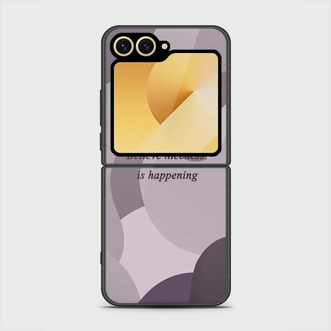 Samsung Galaxy Z Flip 6 Cover - Happy Series - HQ Premium Shine Durable Shatterproof Case