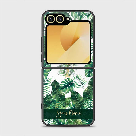 Samsung Galaxy Z Flip 6 Cover - Personalized Alphabet Series - HQ Premium Shine Durable Shatterproof Case