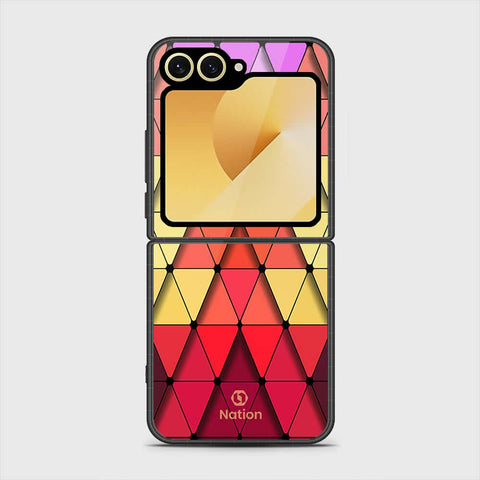 Samsung Galaxy Z Flip 6 Cover - Onation Pyramid Series - HQ Premium Shine Durable Shatterproof Case