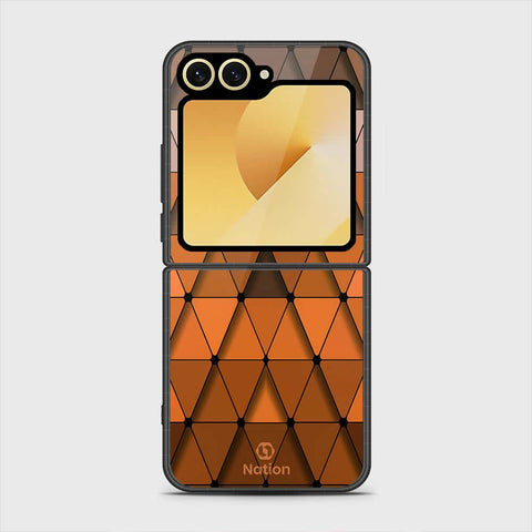 Samsung Galaxy Z Flip 6 Cover - Onation Pyramid Series - HQ Premium Shine Durable Shatterproof Case