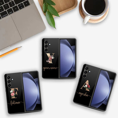 Samsung Galaxy Z Fold 7 - Personalized Alphabet Series - HQ Premium Shine Durable Shatterproof Case