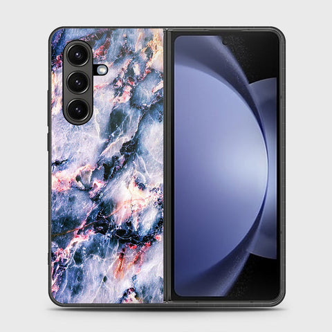 Samsung Galaxy Z Fold 7 - Colorful Marble Series - HQ Premium Shine Durable Shatterproof Case