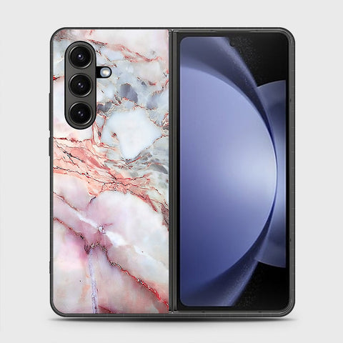 Samsung Galaxy Z Fold 7 - Colorful Marble Series - HQ Premium Shine Durable Shatterproof Case
