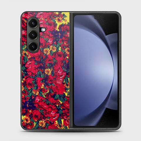 Samsung Galaxy Z Fold 7 - Floral Series - HQ Premium Shine Durable Shatterproof Case