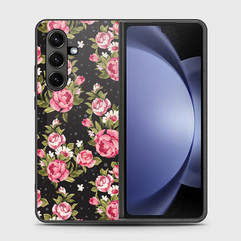 Samsung Galaxy Z Fold 7 - Floral Series - HQ Premium Shine Durable Shatterproof Case