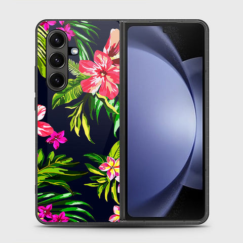 Samsung Galaxy Z Fold 7 - Floral Series - HQ Premium Shine Durable Shatterproof Case