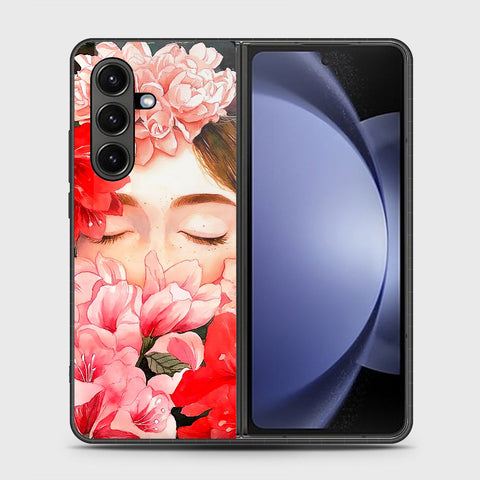 Samsung Galaxy Z Fold 7 - Floral Series - HQ Premium Shine Durable Shatterproof Case