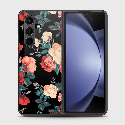 Samsung Galaxy Z Fold 7 - Floral Series 2 - HQ Premium Shine Durable Shatterproof Case
