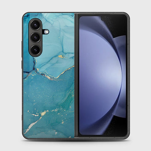 Samsung Galaxy Z Fold 7 - Mystic Marble Series - HQ Premium Shine Durable Shatterproof Case