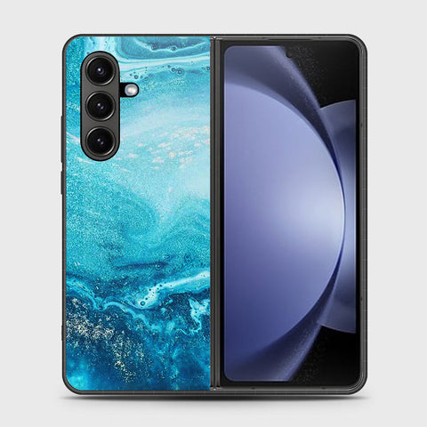 Samsung Galaxy Z Fold 7 - Mystic Marble Series - HQ Premium Shine Durable Shatterproof Case