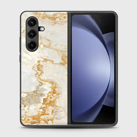 Samsung Galaxy Z Fold 7 - Mystic Marble Series - HQ Premium Shine Durable Shatterproof Case
