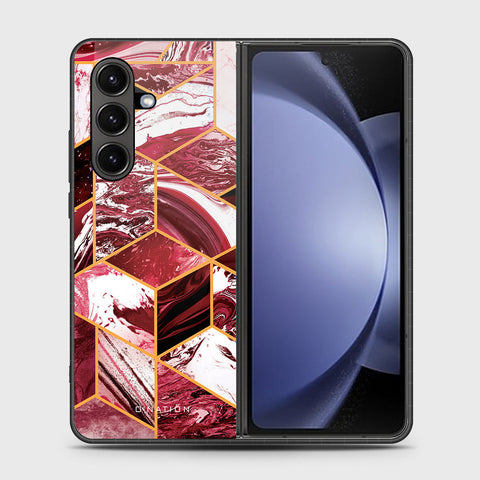 Samsung Galaxy Z Fold 7 - O'Nation Shades of Marble Series - HQ Premium Shine Durable Shatterproof Case