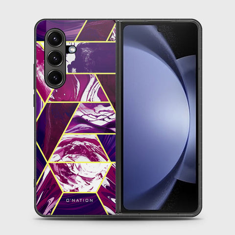 Samsung Galaxy Z Fold 7 - O'Nation Shades of Marble Series - HQ Premium Shine Durable Shatterproof Case
