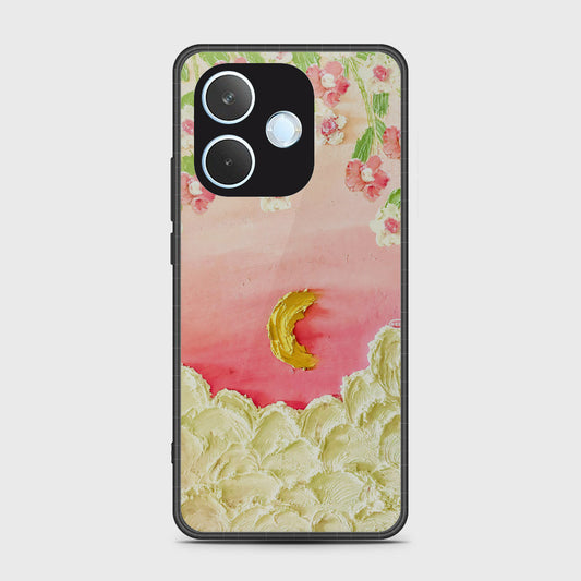 Oppo A5 Pro 4G - Floral Series - Design 7 - Pink & Yellow - HQ Premium Shine Durable Shatterproof Case