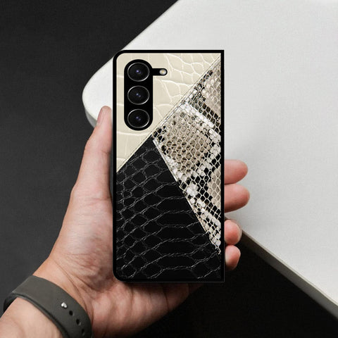 Samsung Galaxy Z Fold 5 5G Cover - Printed Skins Series - HQ Premium Shine Durable Shatterproof Case