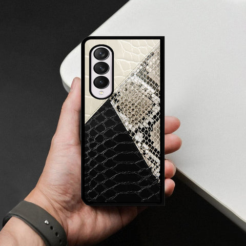Samsung Galaxy Z Fold 4 5G Cover - Printed Skins Series - HQ Premium Shine Durable Shatterproof Case