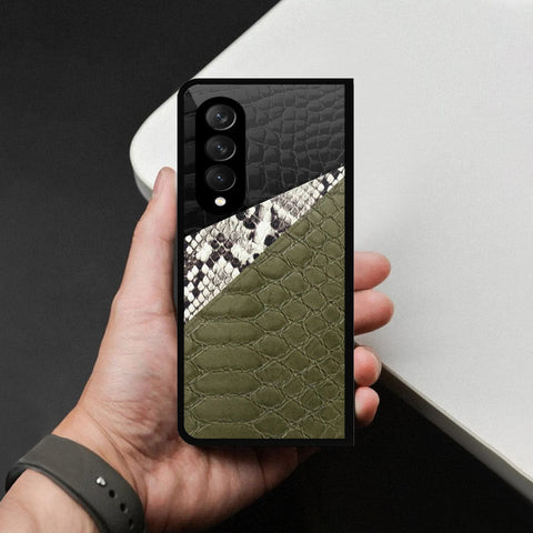 Samsung Galaxy Z Fold 3 5G Cover - Printed Skins Series - HQ Premium Shine Durable Shatterproof Case