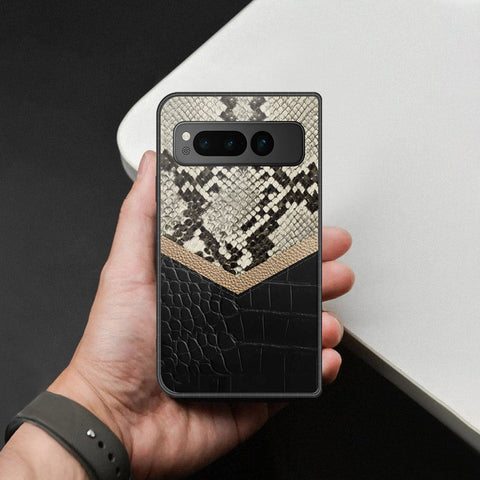 Google Pixel Fold Cover - Printed Skins Series - HQ Premium Shine Durable Shatterproof Case