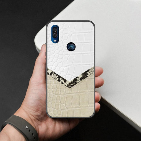 Motorola One Vision Cover - Printed Skins Series - HQ Premium Shine Durable Shatterproof Case