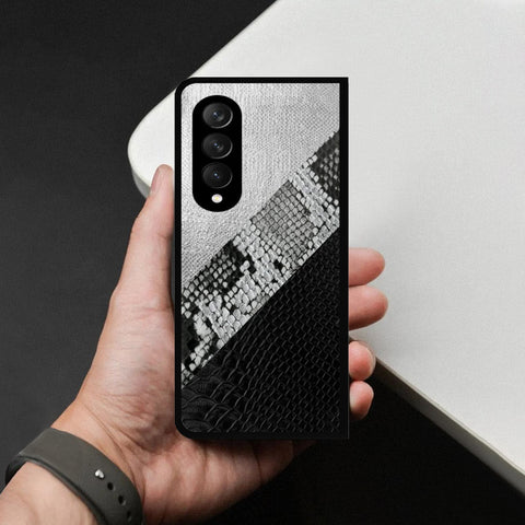 Samsung Galaxy Z Fold 3 5G Cover - Printed Skins Series - HQ Premium Shine Durable Shatterproof Case