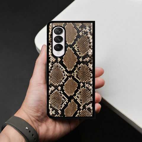 Samsung Galaxy Z Fold 4 5G Cover - Printed Skins Series - HQ Premium Shine Durable Shatterproof Case