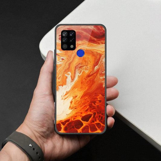Tecno Pova LD7 Cover - Mystic Marble Series - HQ Premium Shine Durable Shatterproof Case
