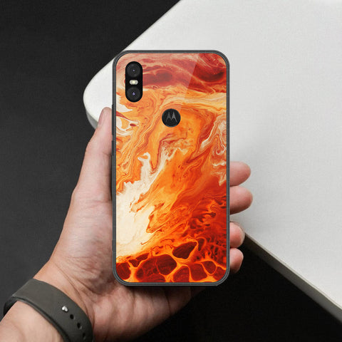 Motorola P30 Play Cover - Mystic Marble Series - HQ Premium Shine Durable Shatterproof Case