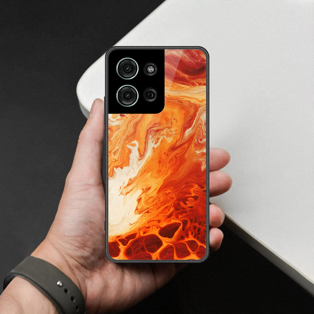 Motorola Moto G75 Cover - Mystic Marble Series - HQ Premium Shine Durable Shatterproof Case