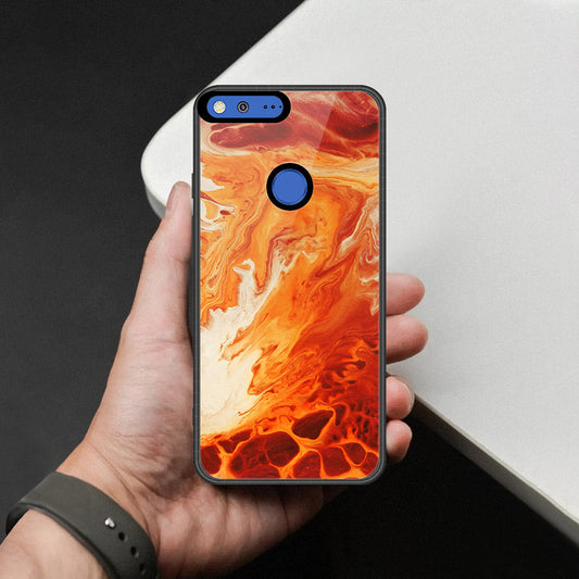 Google Pixel XL Cover - Mystic Marble Series - HQ Premium Shine Durable Shatterproof Case