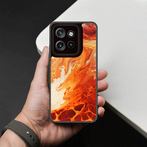 Motorola Edge 50 Neo Cover - Mystic Marble Series - HQ Premium Shine Durable Shatterproof Case