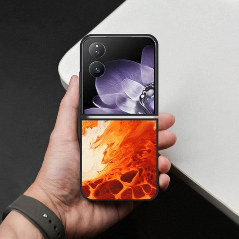 Xiaomi Mix Flip Cover - Mystic Marble Series - HQ Premium Shine Durable Shatterproof Case