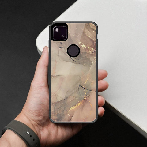 Google Pixel 4a 4G Cover - Mystic Marble Series - HQ Premium Shine Durable Shatterproof Case