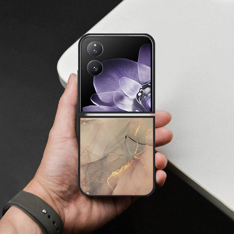 Xiaomi Mix Flip Cover - Mystic Marble Series - HQ Premium Shine Durable Shatterproof Case