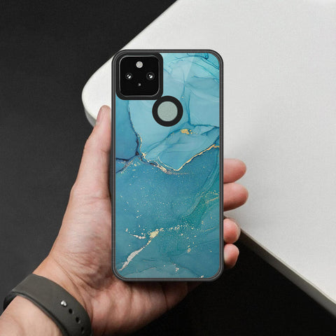 Google Pixel 5 XL Cover - Mystic Marble Series - HQ Premium Shine Durable Shatterproof Case