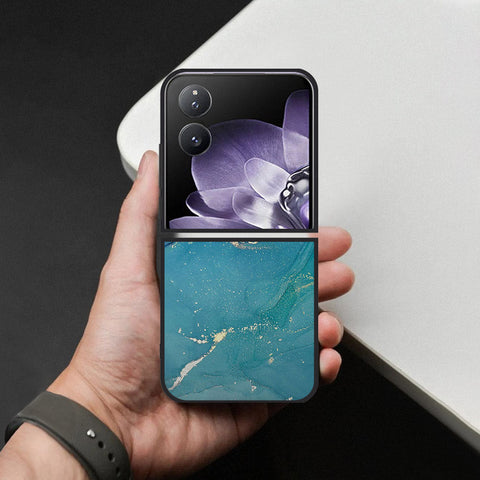 Xiaomi Mix Flip Cover - Mystic Marble Series - HQ Premium Shine Durable Shatterproof Case