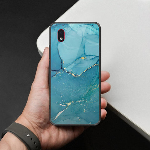 Samsung Galaxy A01 Core Cover - Mystic Marble Series - HQ Premium Shine Durable Shatterproof Case