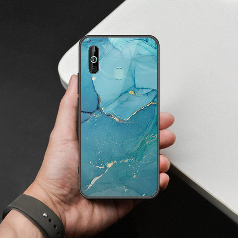 Samsung Galaxy A60 Cover - Mystic Marble Series - HQ Premium Shine Durable Shatterproof Case