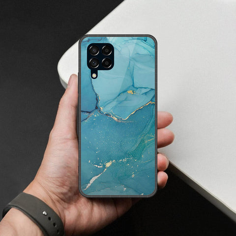 Samsung Galaxy M53 Cover - Mystic Marble Series - HQ Premium Shine Durable Shatterproof Case