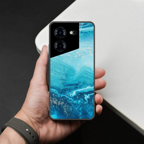 Tecno Pova 5 Cover - Mystic Marble Series - HQ Premium Shine Durable Shatterproof Case